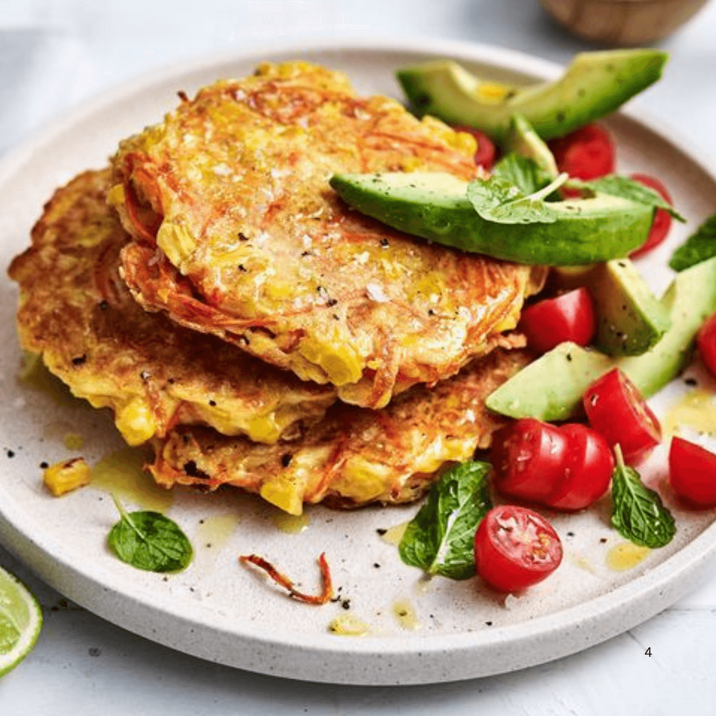 🧑🍳 Week 4 Recipe: Carrot & Corn Fritters challenge banner